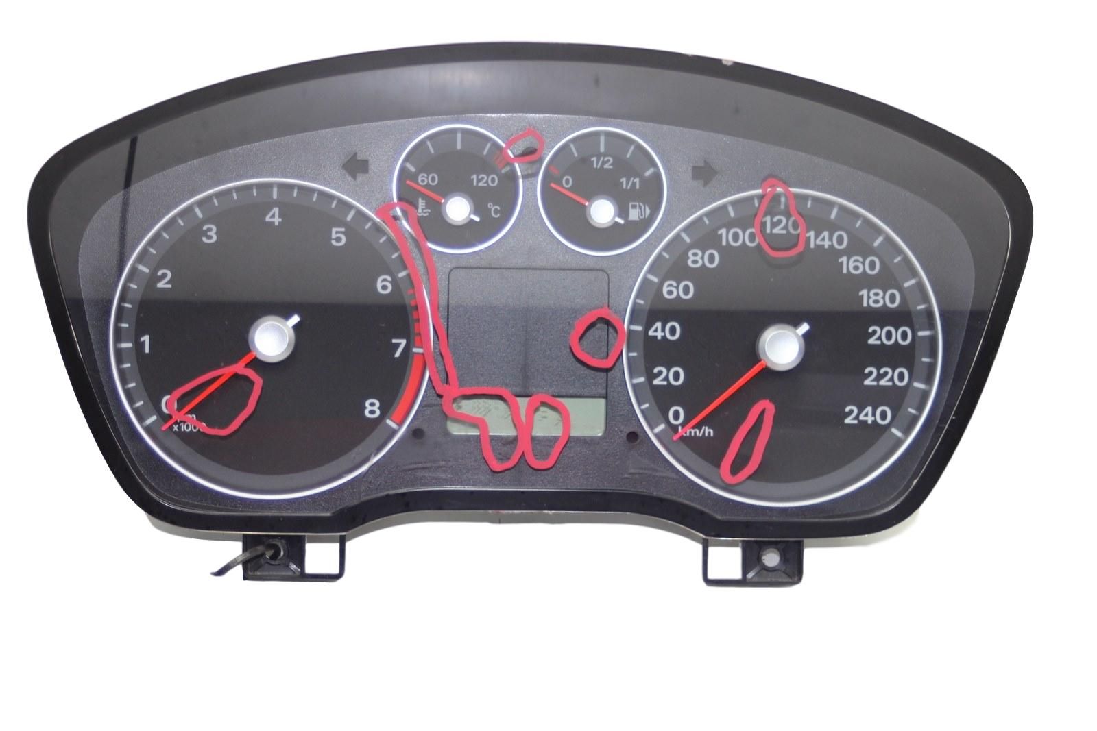 Velocímetro/Instrumentos Y Relojes Ford Focus II 4M5T10849EM 3M5F10A855A 1250 main product photo