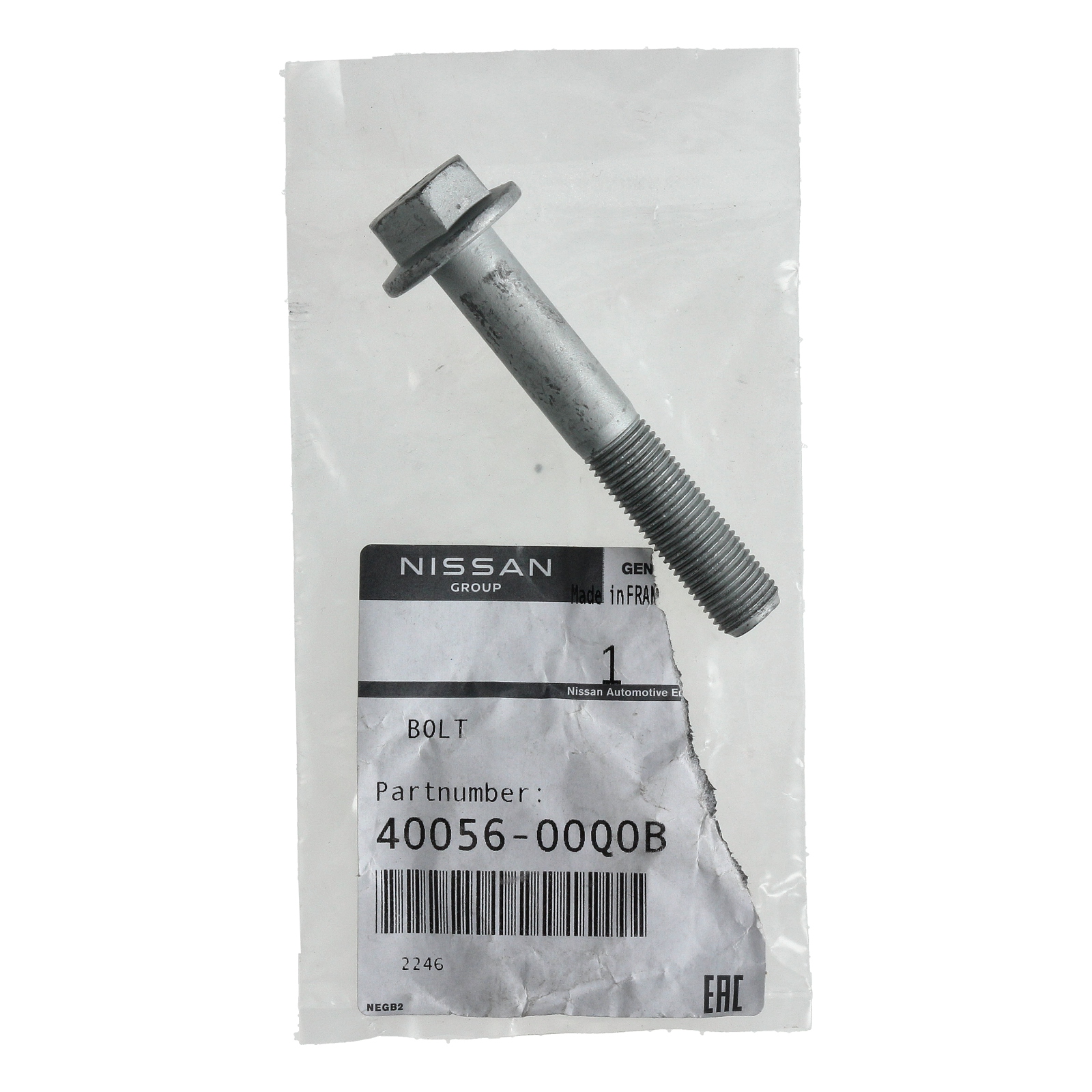 Tornillo Nueva Original 4005600Q0B Renault Nissan main product photo