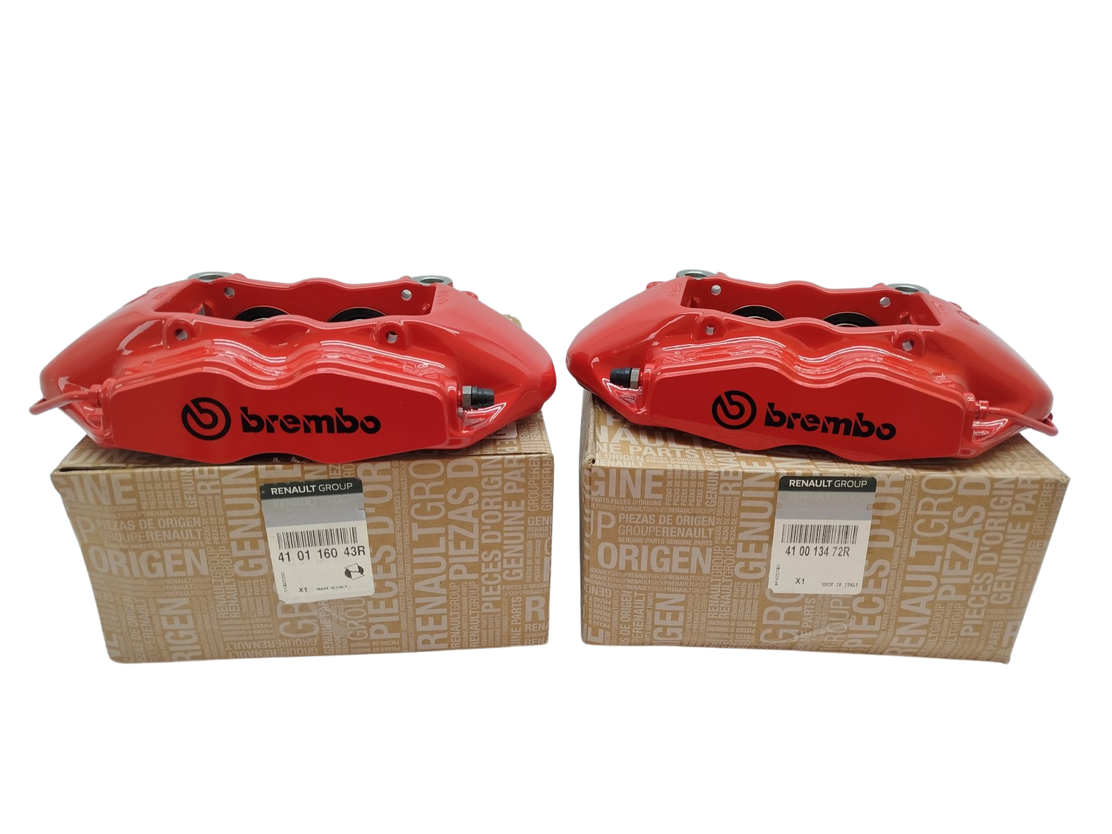 Pinzas de freno Delantero Renault Megane 4 RS 410116043R 410013472R Brembo main product photo
