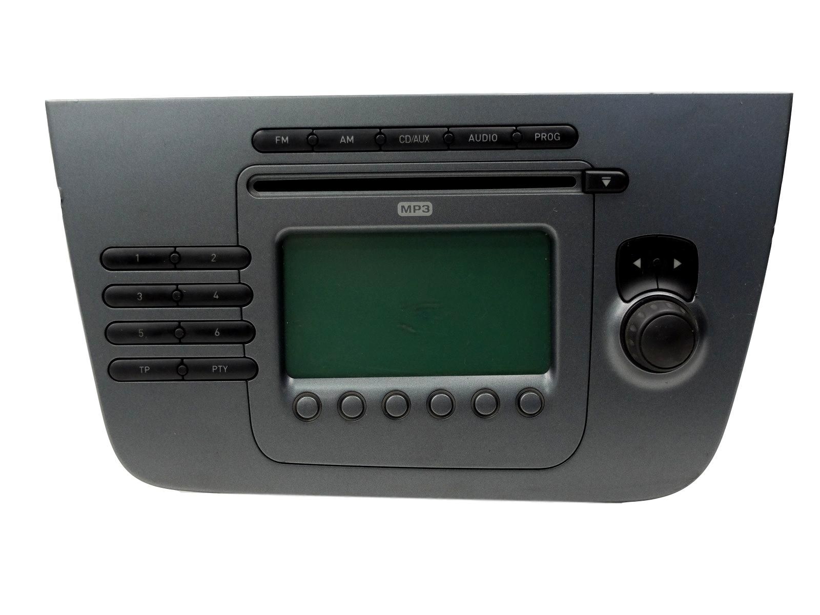 Radio Cd Mp3 Seat 1P1035186B 7646546366 Blaupunkt 1396 main product photo