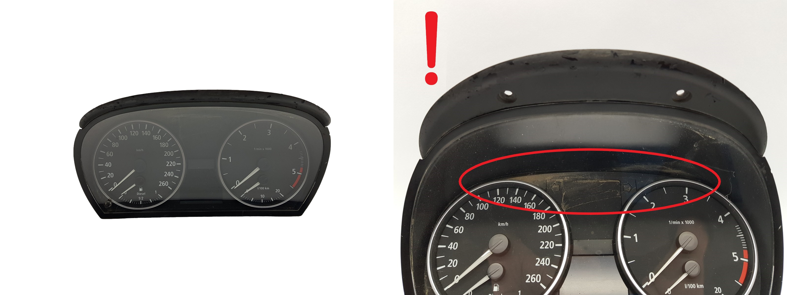 Velocímetro/Instrumentos Y Relojes BMW 3 E90 E91 6974659-01 1025350-31 2231 main product photo