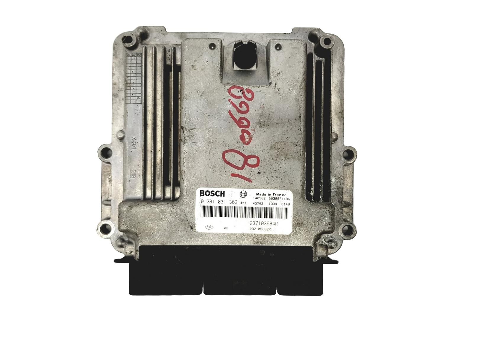 Controlador 0281031363 237103984R Renault Bosch 14024 main product photo