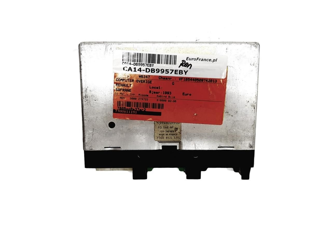 Controlador 7700811191 Renault Jaeger main product photo