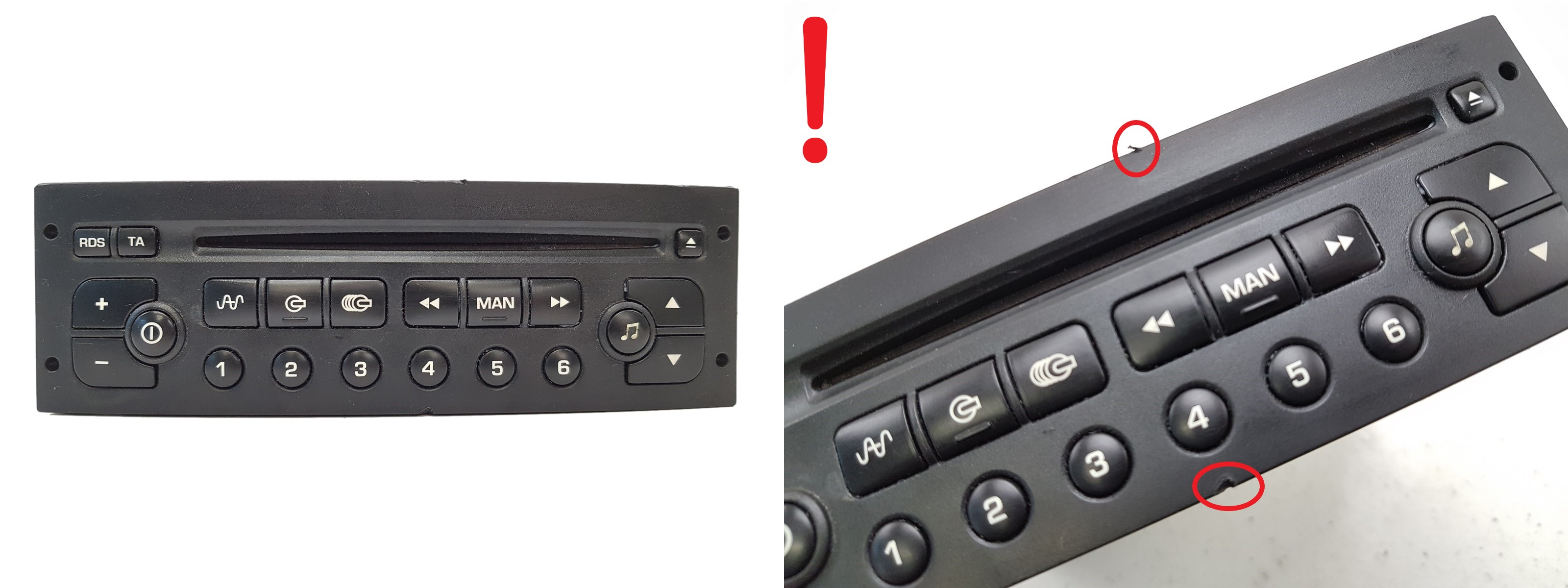 Radio Cd Citroen Peugeot 96514684XT PSARCD100-02 VDO 1275 main product photo