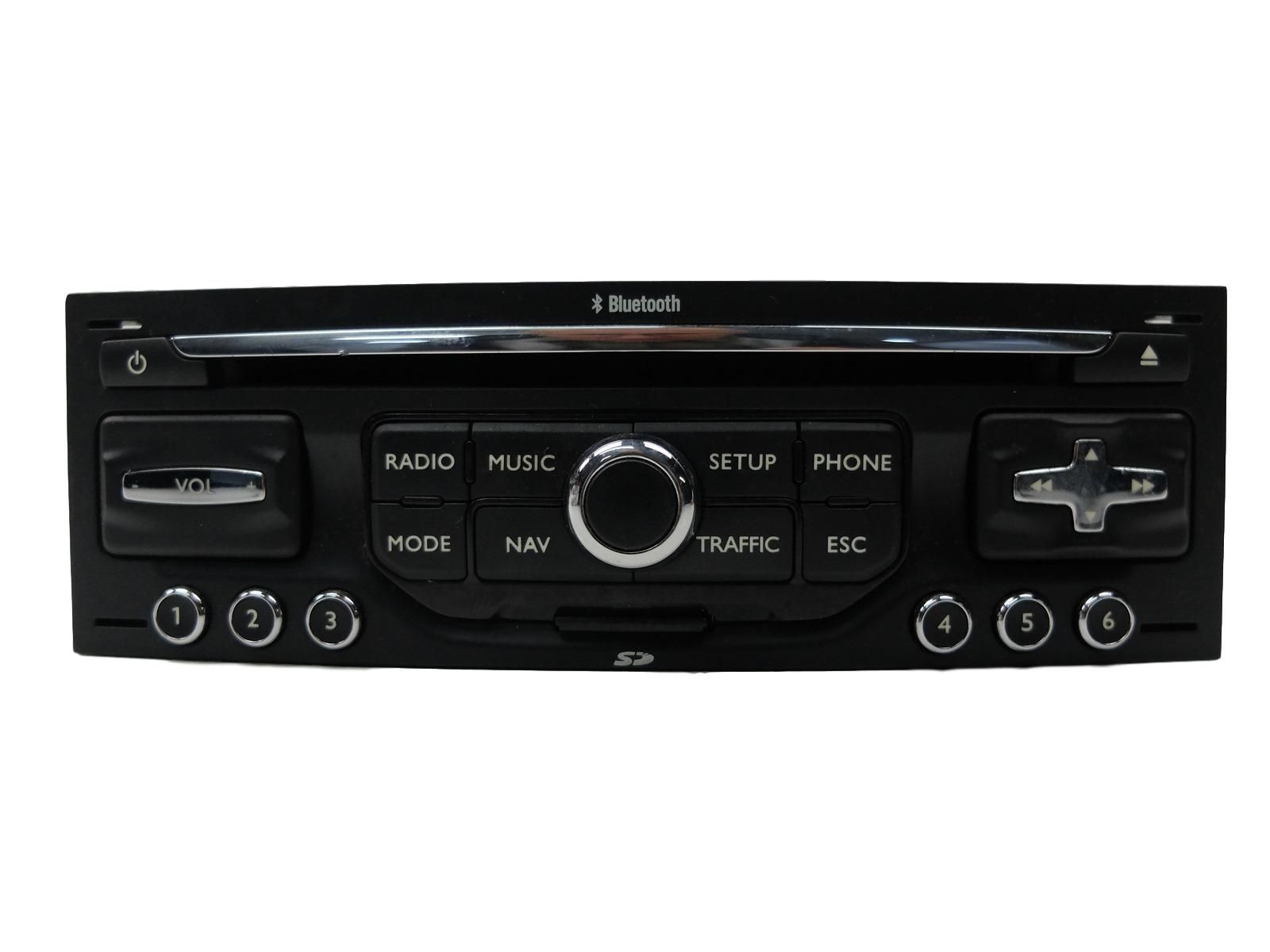 Radio Cd Bluetooth Citroen Peugeot 96778659XT main product photo