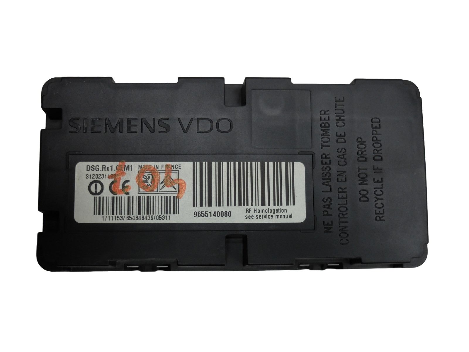 Przekaźnik Ciśnienia Kół Peugeot 407 9655140080  main product photo