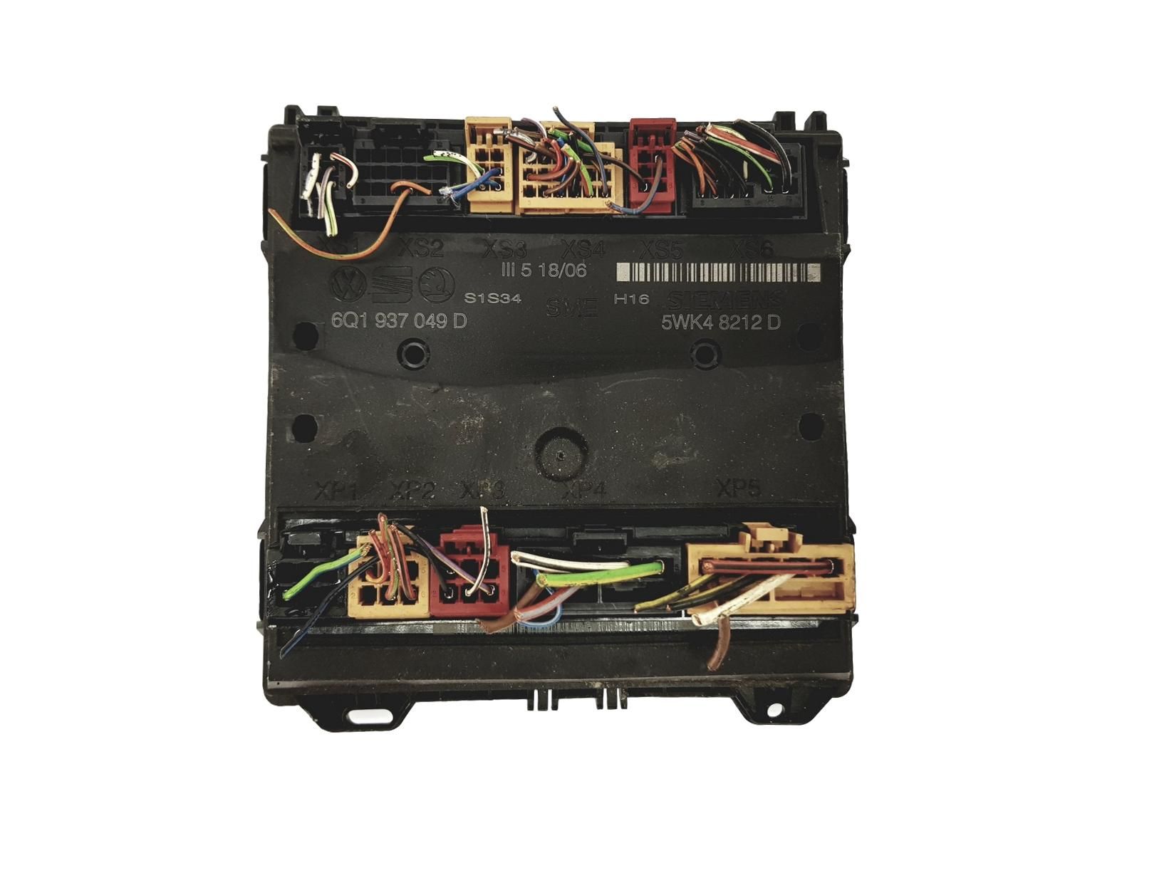 Controlador 6Q1937049D 5WK48212D VW Audi Seat Skoda Siemens 15131 main product photo