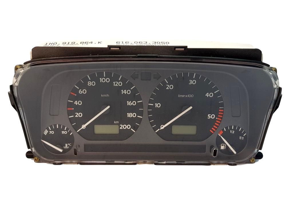 Velocímetro/Instrumentos Y Relojes VW Golf MK3 1H0919864K 6160633050 7635 main product photo