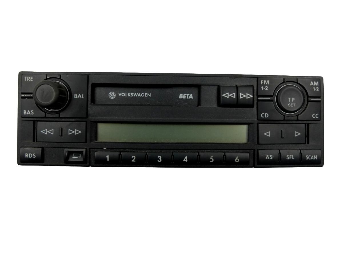 Radio Casete Volkswagen 1J0035152F 7649234360 Beta Blaupunkt main product photo