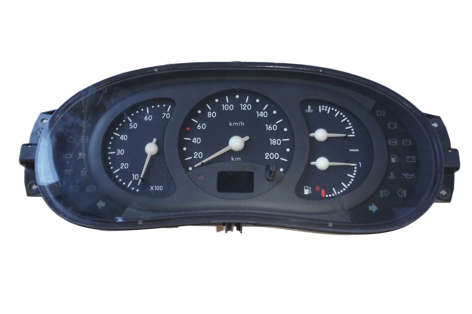 Licznik Zegar 7700410434C Renault Clio II 2 main product photo