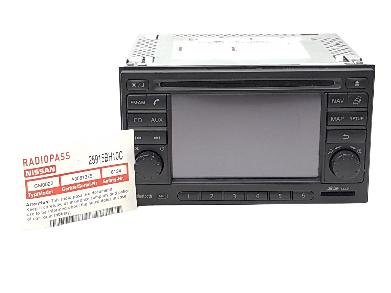 Product Image for Navegación GPS y accesorios Nissan 7612830022
